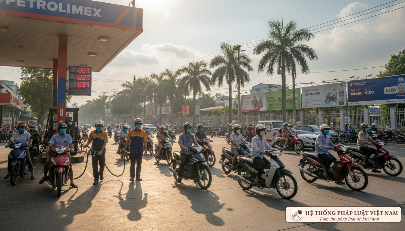 Giá xăng RON95 giảm nhẹ từ chiều 12/8/2020: Liên Bộ nỗ lực bình ổn thị trường giữa tâm dịch COVID-19
