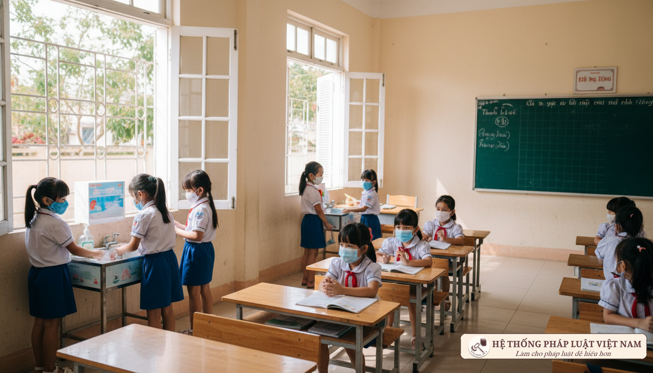 Học sinh quay lại trường học năm 2020