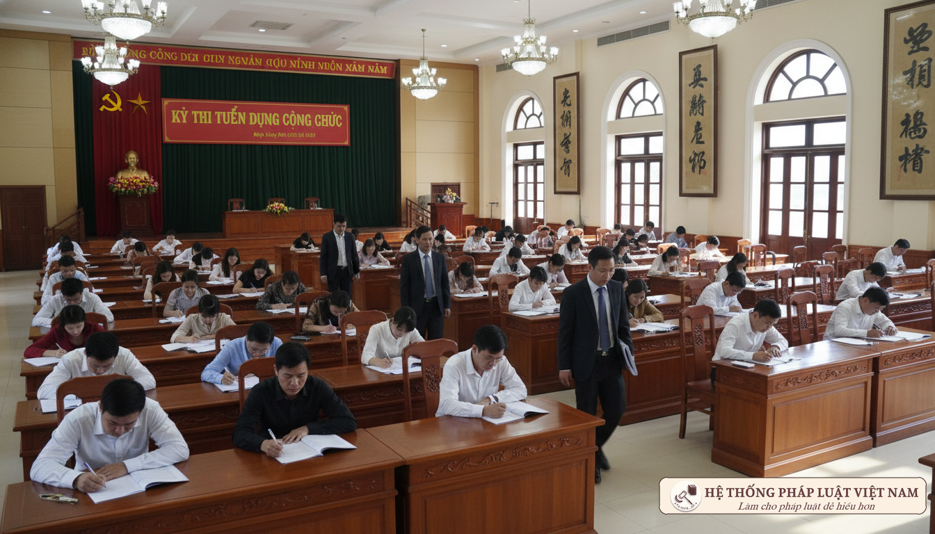 Thi tuyển công chức từ 01/12/2020: Những thay đổi mang tính bước ngoặt về hình thức thi và nội dung sát hạch
