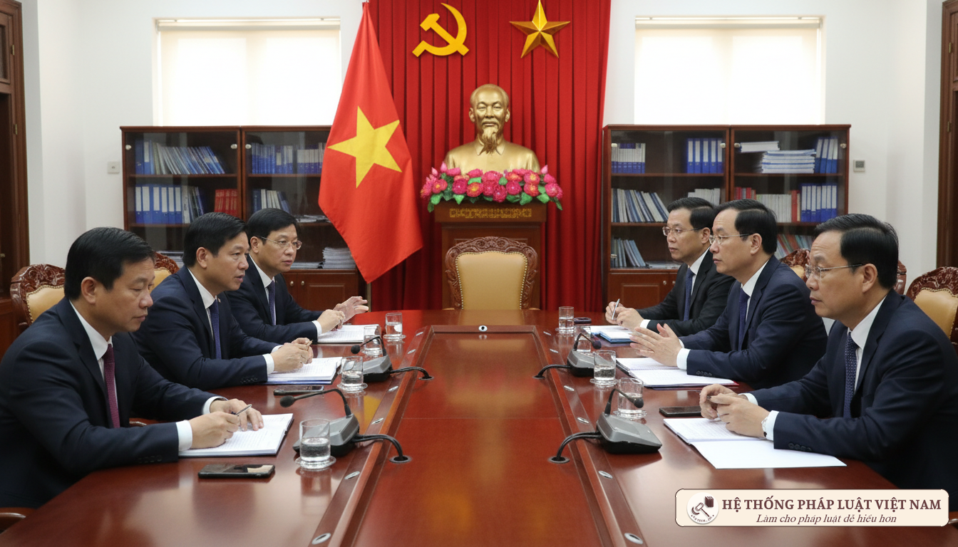 Hội nghị đánh giá cán bộ công chức tại Việt Nam