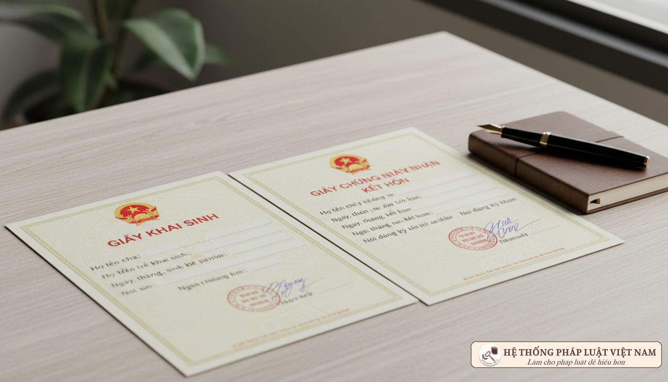 Giấy tờ hộ tịch Việt Nam