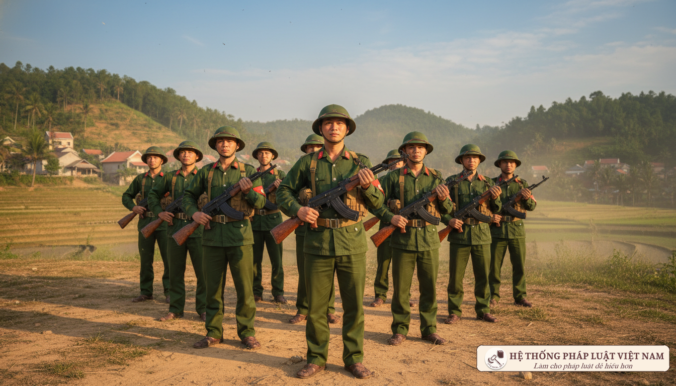 Mức trợ cấp ngày công lao động mới cho Dân quân tự vệ từ 15/8/2020: Những thay đổi quan trọng
