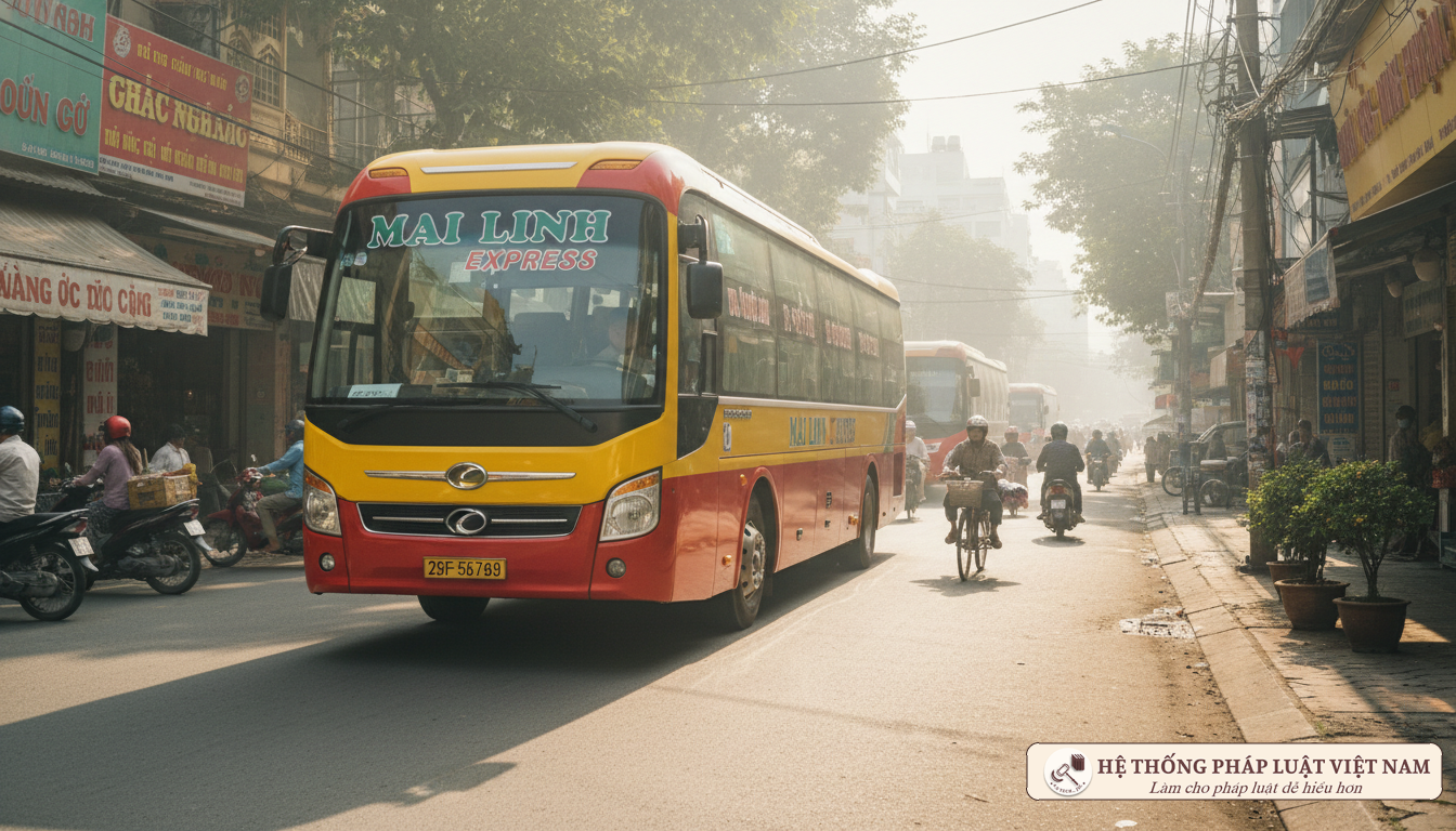 Xe kinh doanh vận tải biển vàng