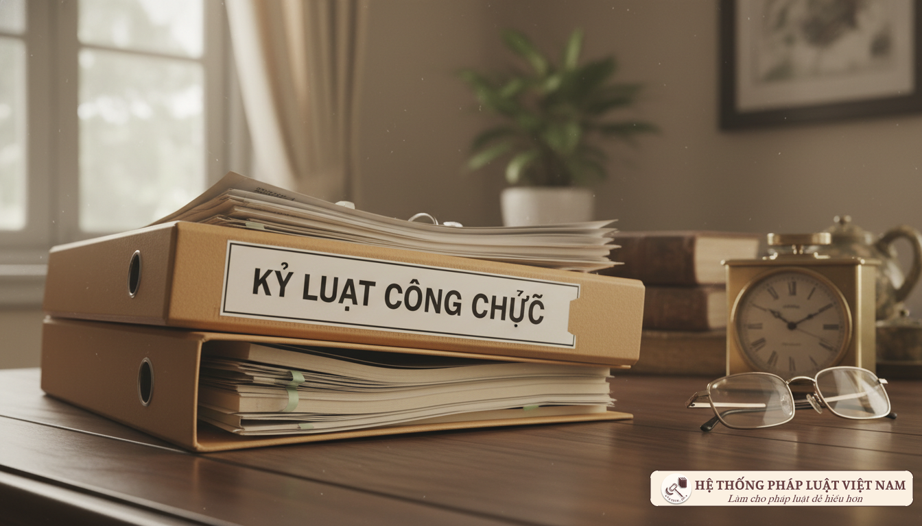 Hồ sơ kỷ luật công chức và đồng hồ thời gian