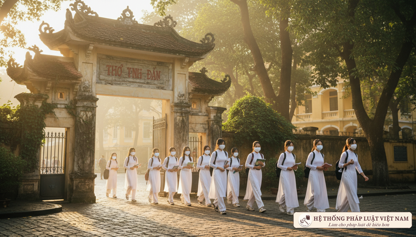 Hà Nội chính thức điều chỉnh điều kiện đón học sinh THPT trở lại trường từ 06/12/2021
