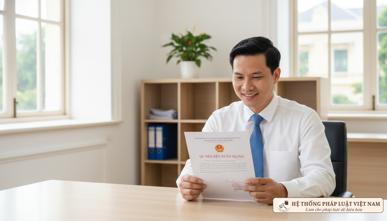 Công chức nào vừa trúng tuyển đã được hưởng ngay lương bậc 2 từ tháng 8/2021?
