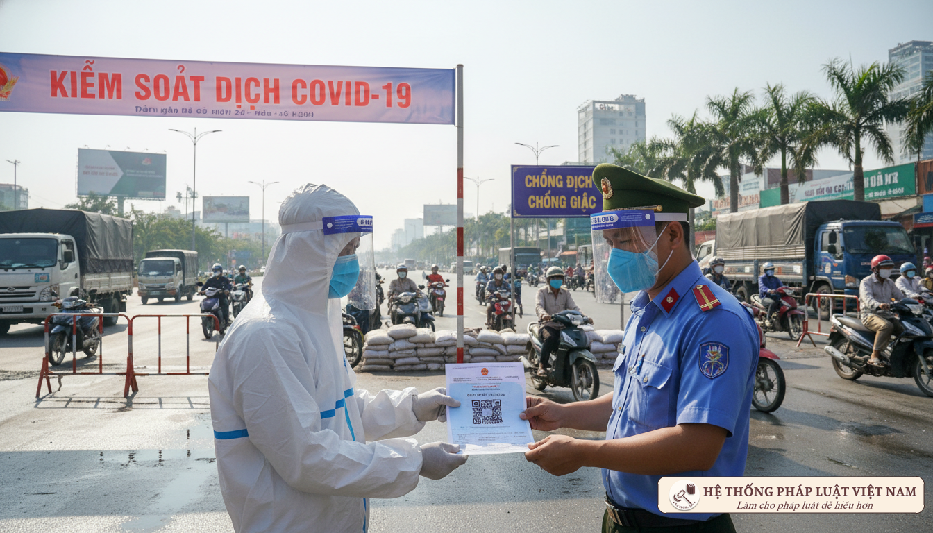 TP.HCM: Hướng dẫn chi tiết quy trình cấp Giấy đi đường cho nhân sự ngành Giao thông vận tải từ 23/8/2021
