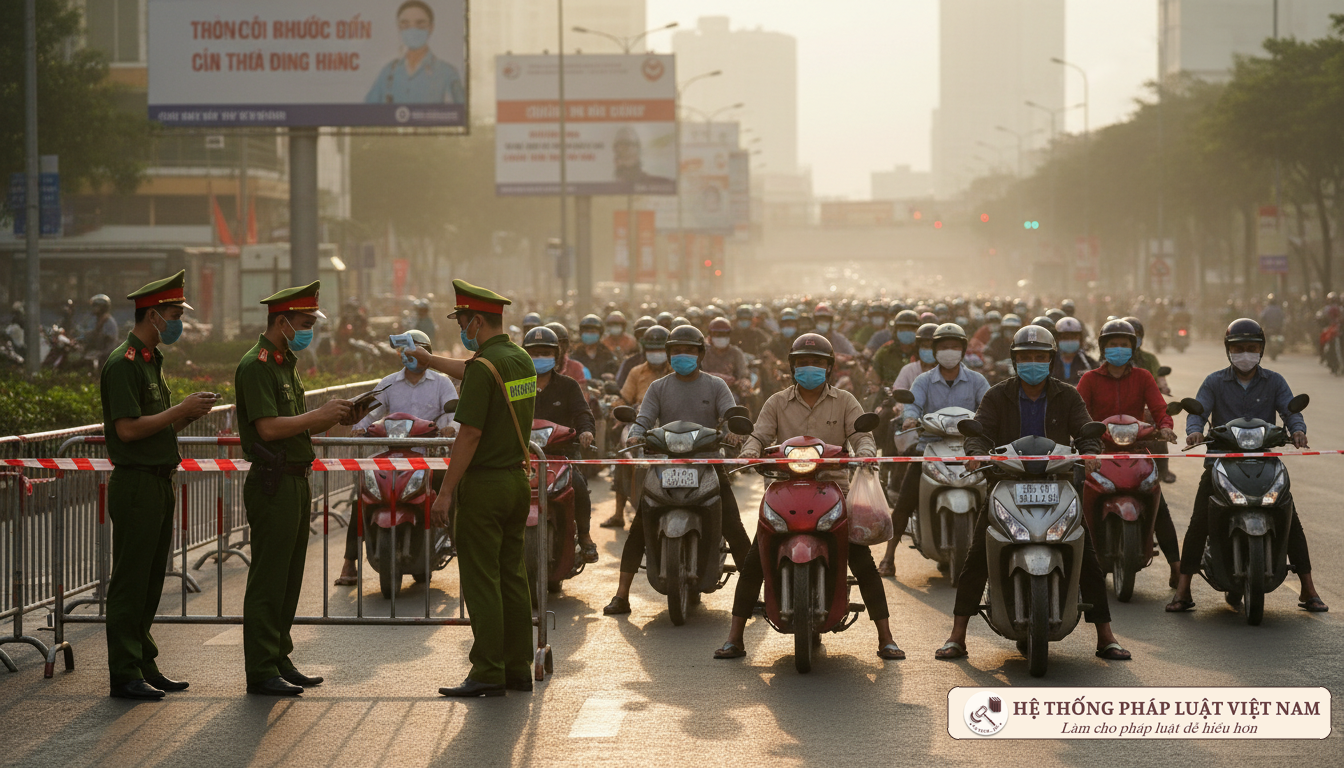 Hà Nội siết chặt kiểm soát: Danh sách giấy tờ &#039;bất ly thân&#039; khi ra đường từ 29/7/2021
