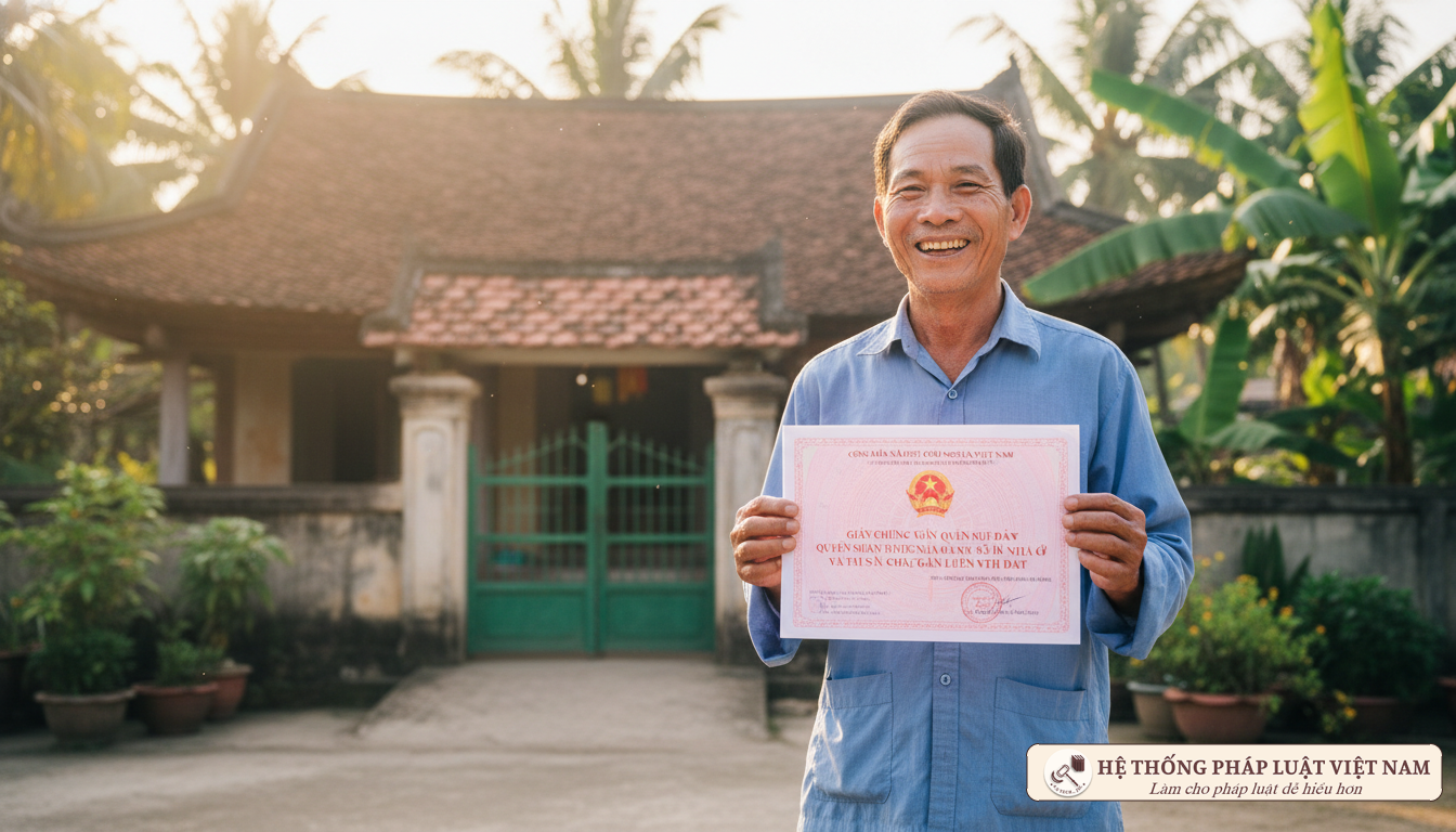 Thay đổi mang tính bước ngoặt: Thêm 2 trường hợp được cấp Sổ đỏ mới khi đăng ký biến động từ 01/9/2021
