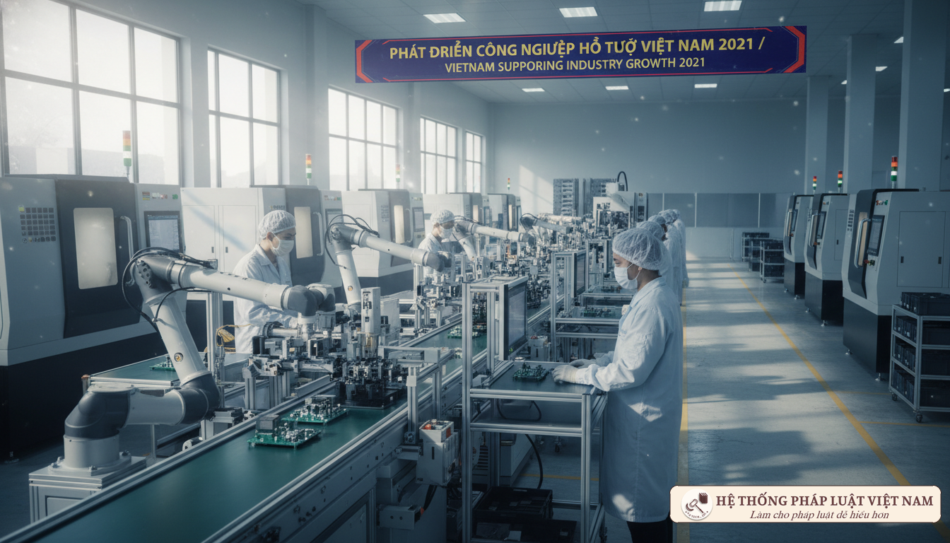 Cú hích mới cho Công nghiệp hỗ trợ: Thêm nhiều doanh nghiệp được hưởng ưu đãi thuế TNDN từ tháng 6/2021
