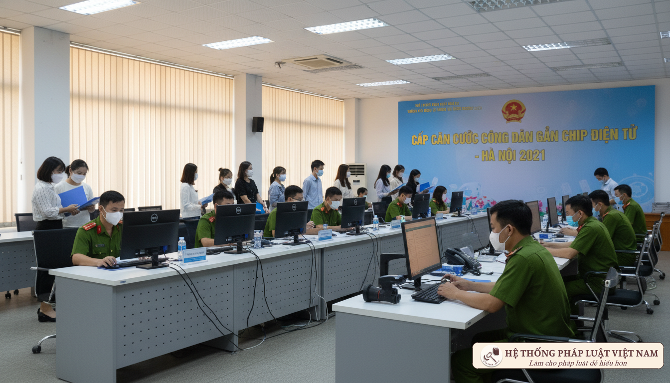 Hà Nội “tổng tiến công” cấp CCCD gắn chip: Phấn đấu 100% cán bộ, công chức hoàn thành trước tháng 6/2021
