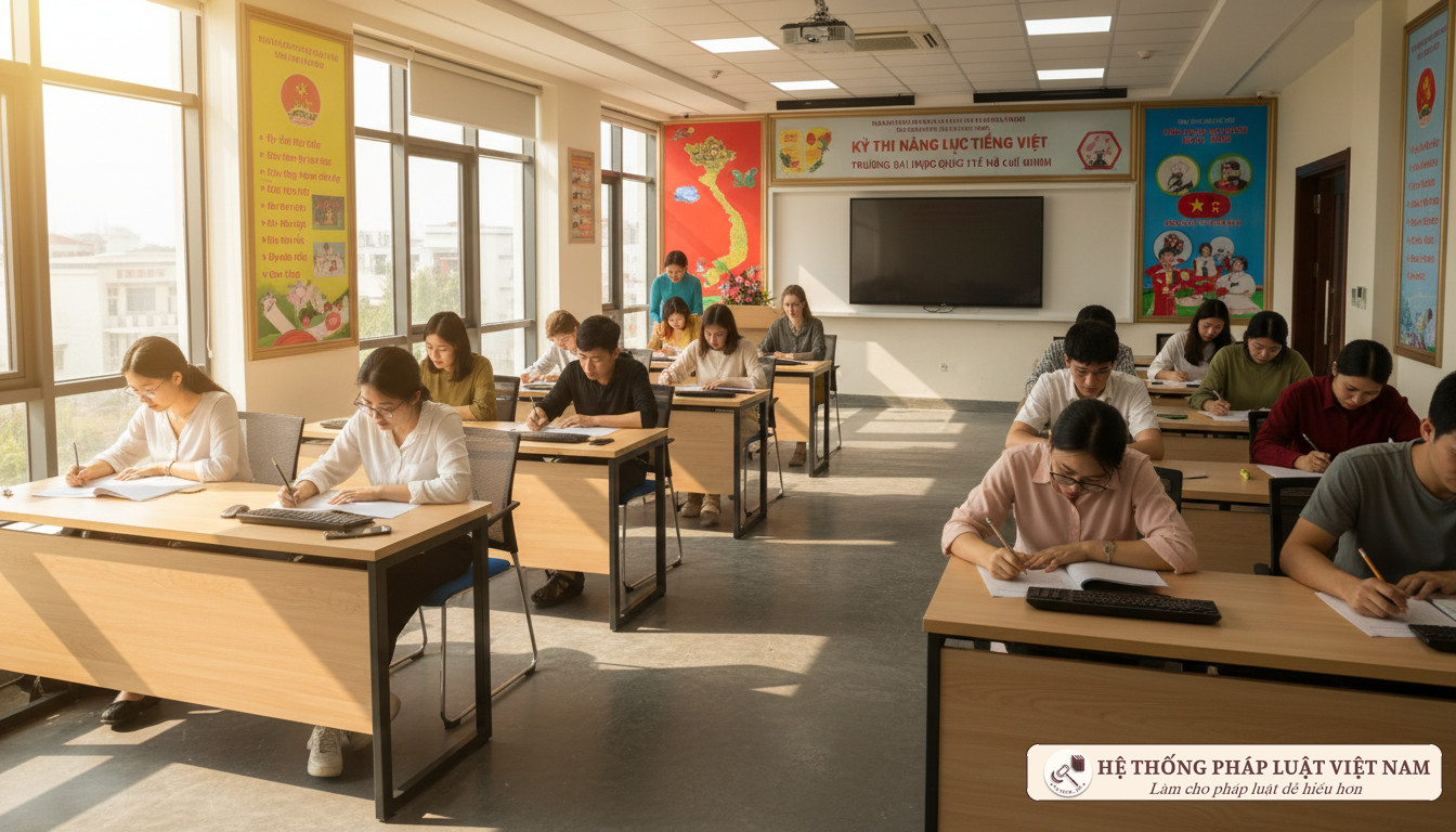 Chính thức ban hành Quy chế thi năng lực tiếng Việt cho người nước ngoài: Những thay đổi quan trọng từ tháng 11/2021
