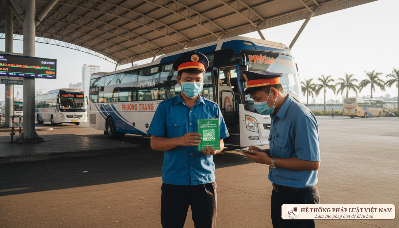 Lái xe chở khách liên tỉnh cần chuẩn bị gì để không bị &quot;tuýt còi&quot; khi vận tải hành khách chính thức hoạt động trở lại từ 13/10/2021?
