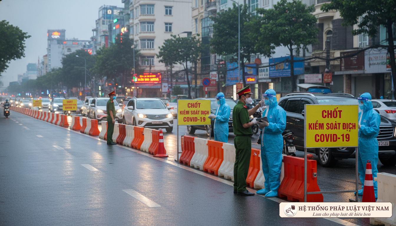 TP.HCM: Hướng dẫn chi tiết quy trình kiểm soát lưu thông tại các chốt từ ngày 16/9/2021
