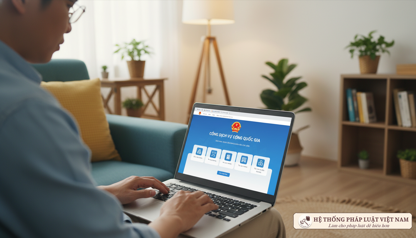 Thực hiện dịch vụ công trực tuyến về cư trú