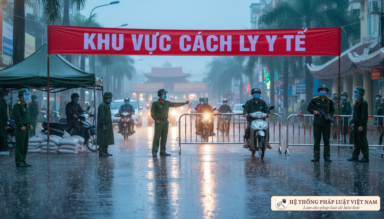 Chốt kiểm soát dịch COVID-19 tại Việt Nam