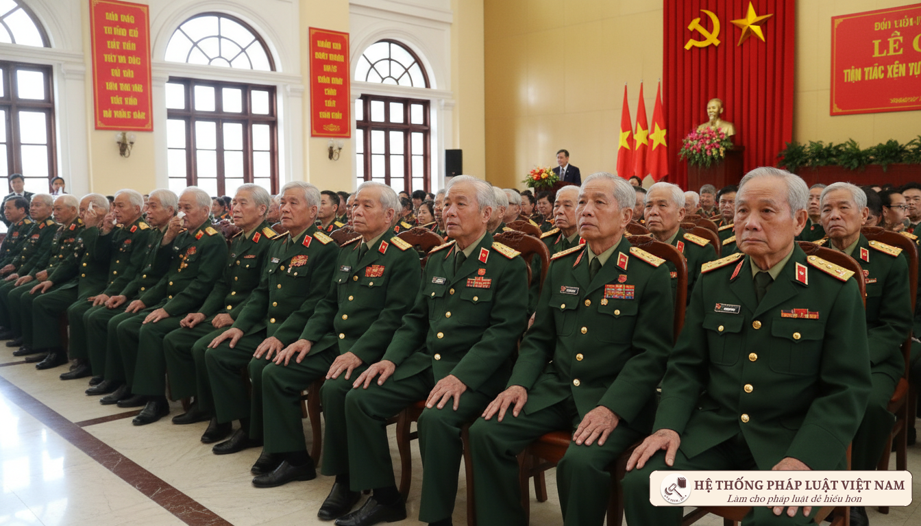 Người có công với cách mạng nhận trợ cấp