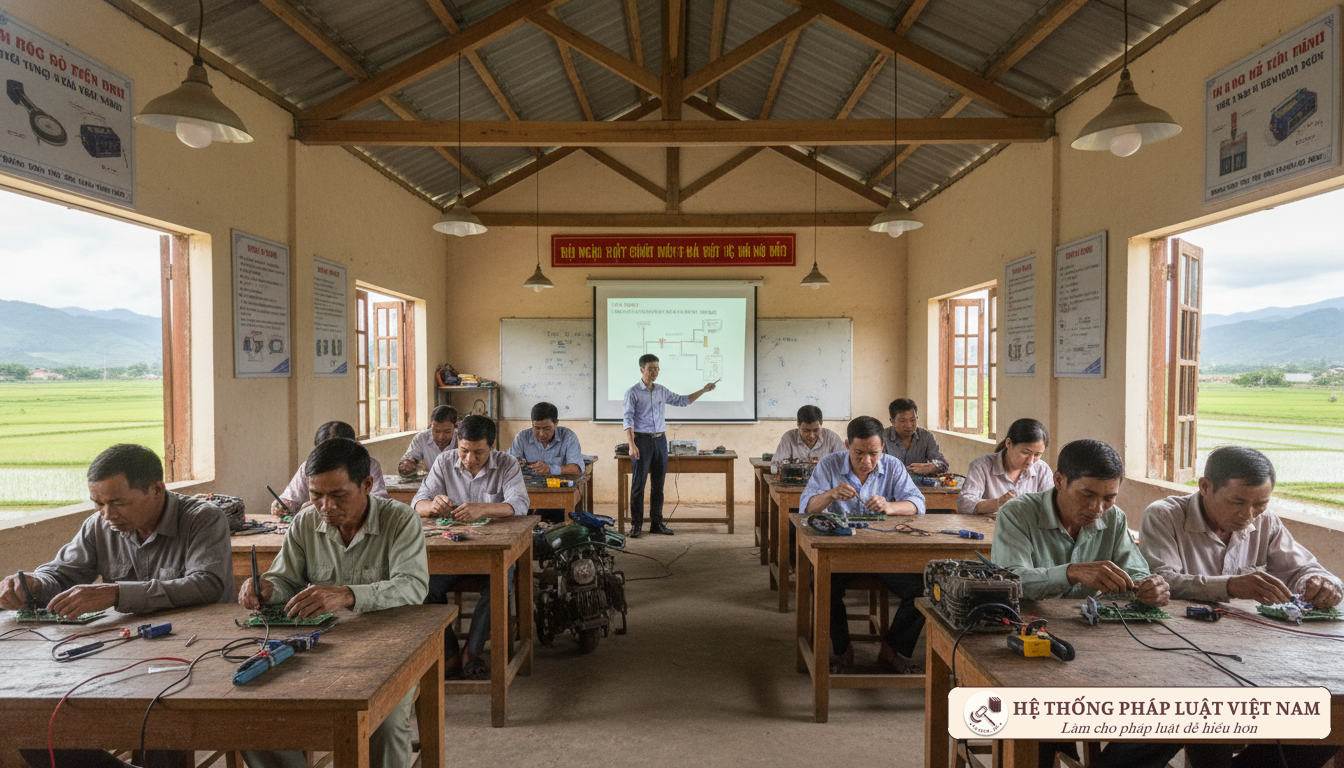 Đào tạo nghề cho nông dân bị thu hồi đất