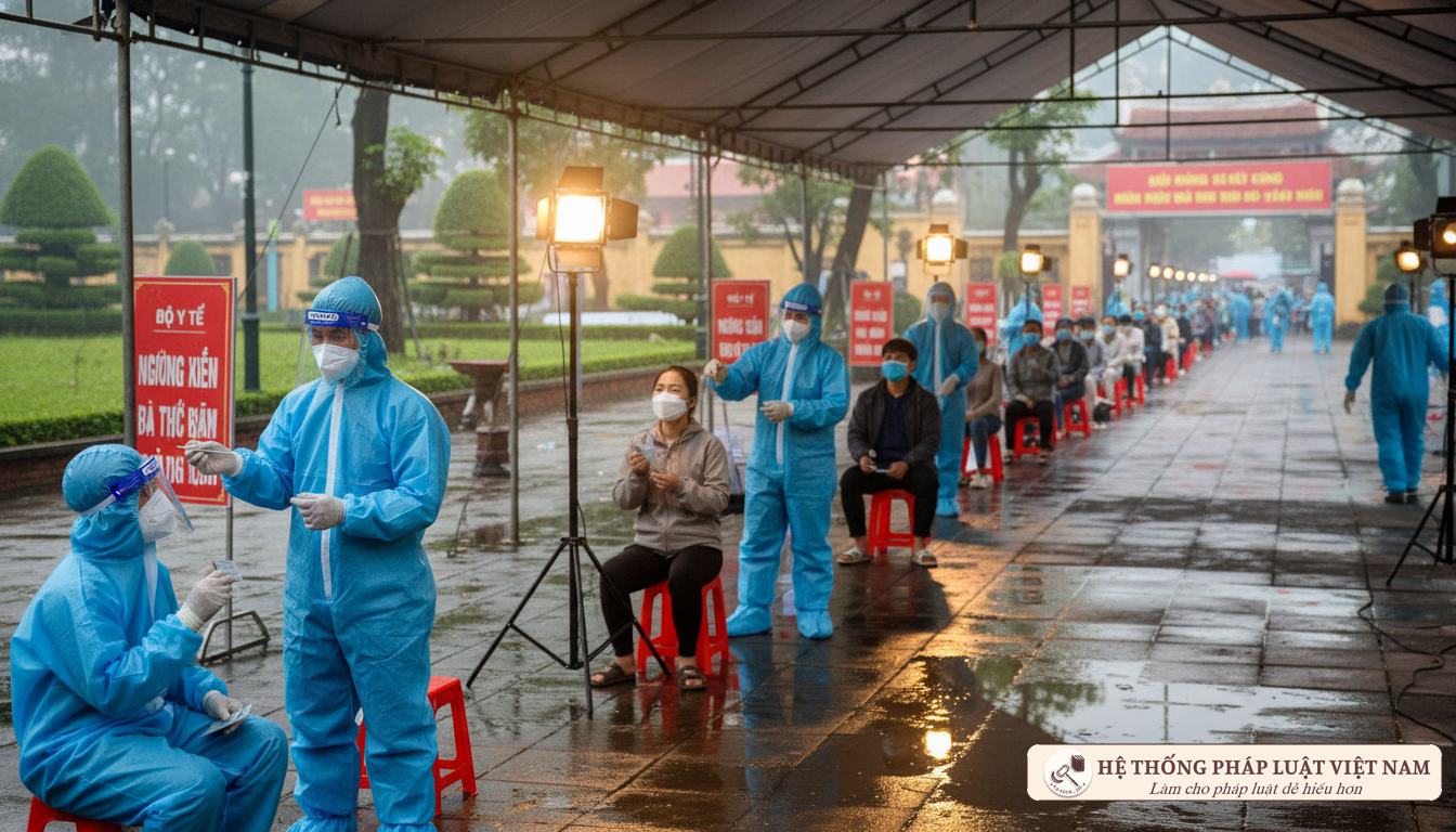 Xét nghiệm Covid-19 thần tốc tại Hà Nội