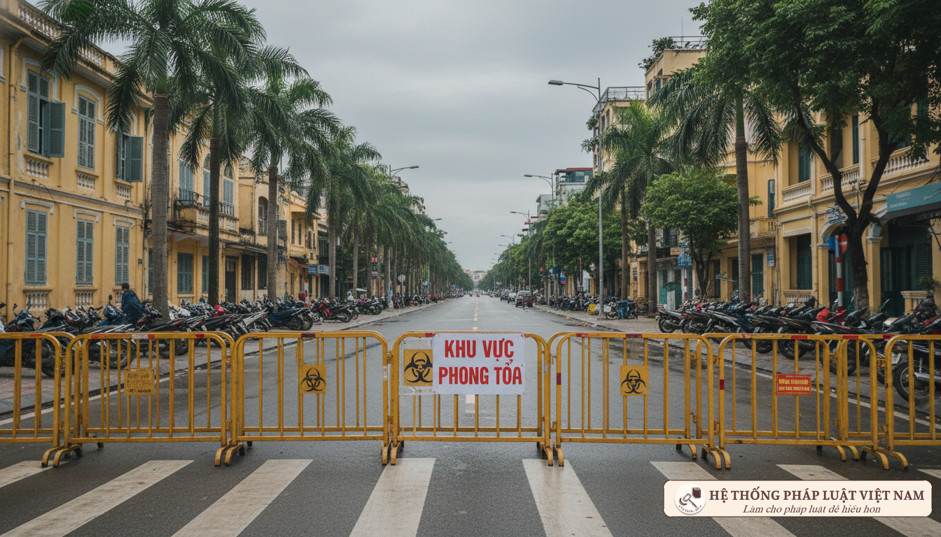 Khu vực phong tỏa tại TP.HCM trong đợt dịch COVID-19 năm 2021