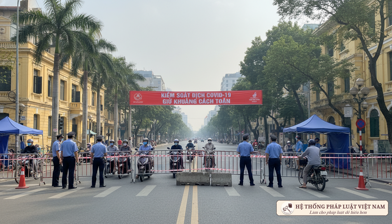 Chốt kiểm soát dịch bệnh COVID-19 năm 2021