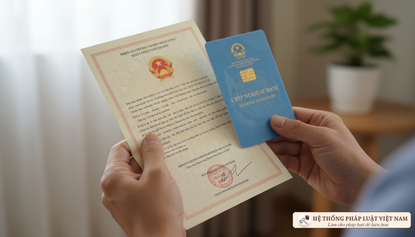 Hồ sơ xác lập lại số định danh cá nhân