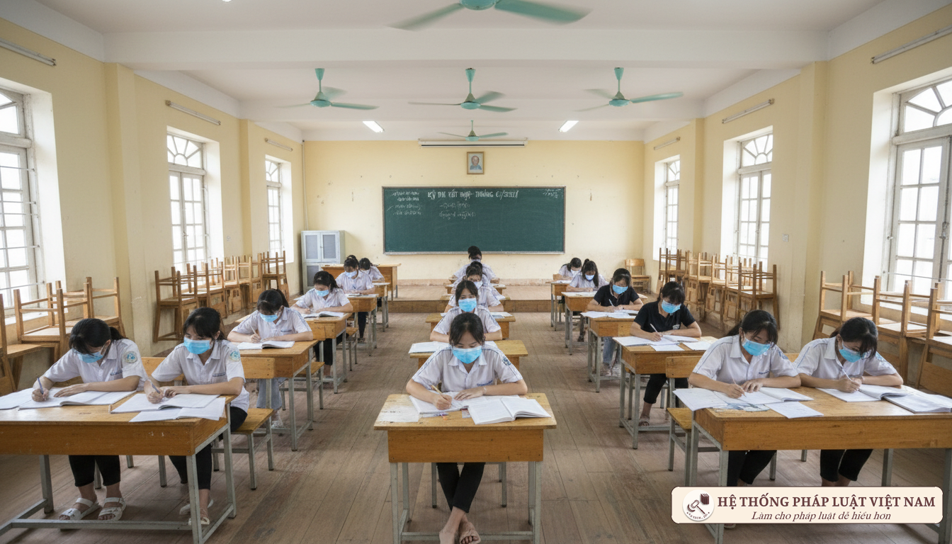 Thí sinh Hà Nội chuẩn bị kỳ thi lớp 10 năm 2021