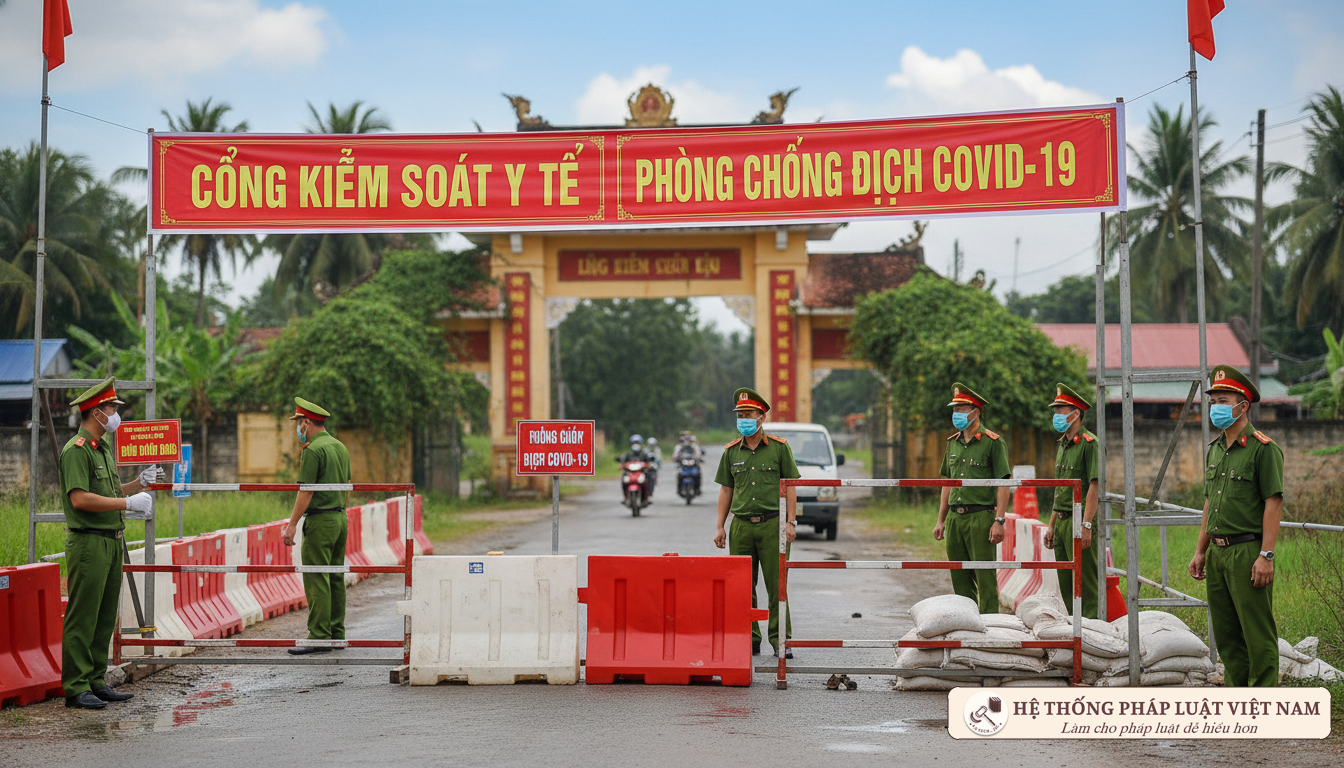 Chốt kiểm dịch Covid-19 tại Việt Nam