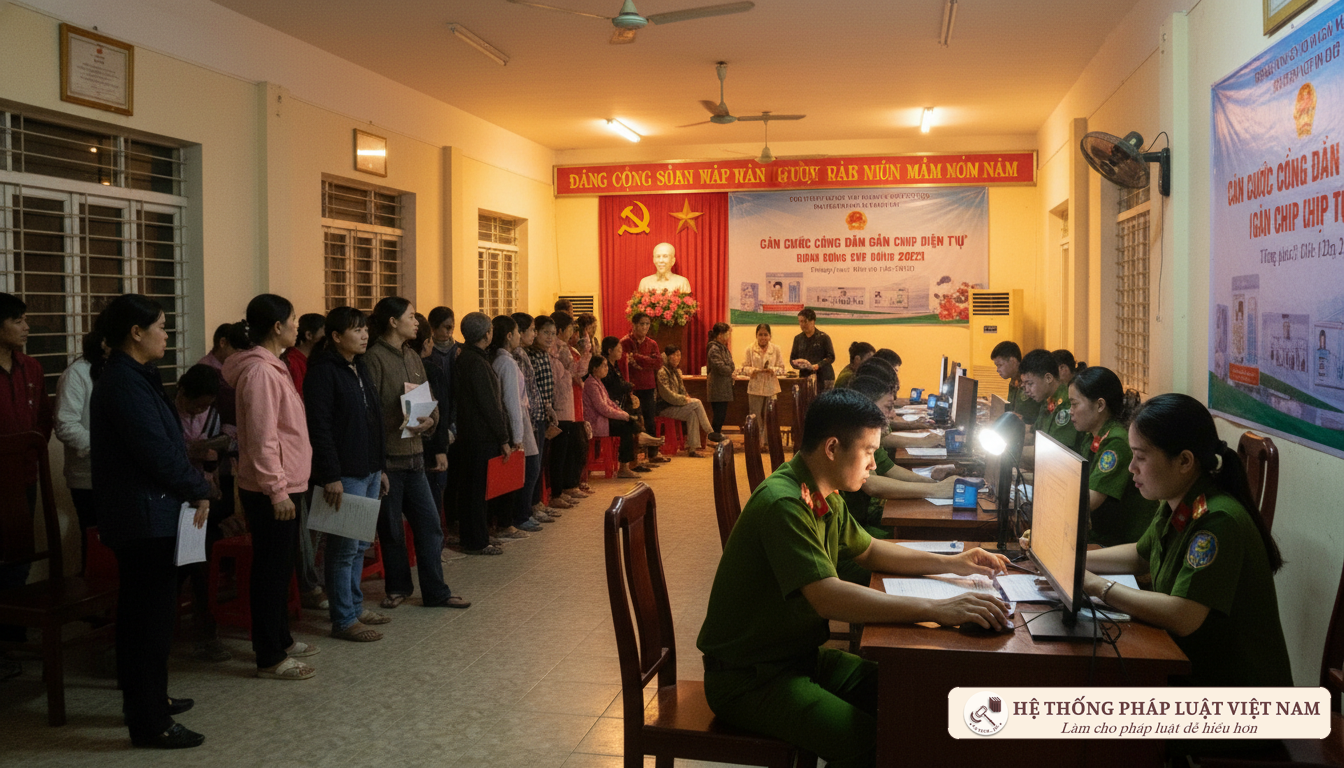 Cấp CCCD gắn chip tại Việt Nam 2021