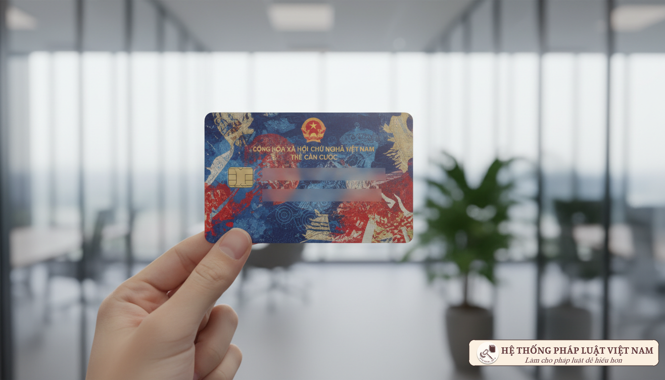 Thẻ Căn cước công dân gắn chip mới của Việt Nam