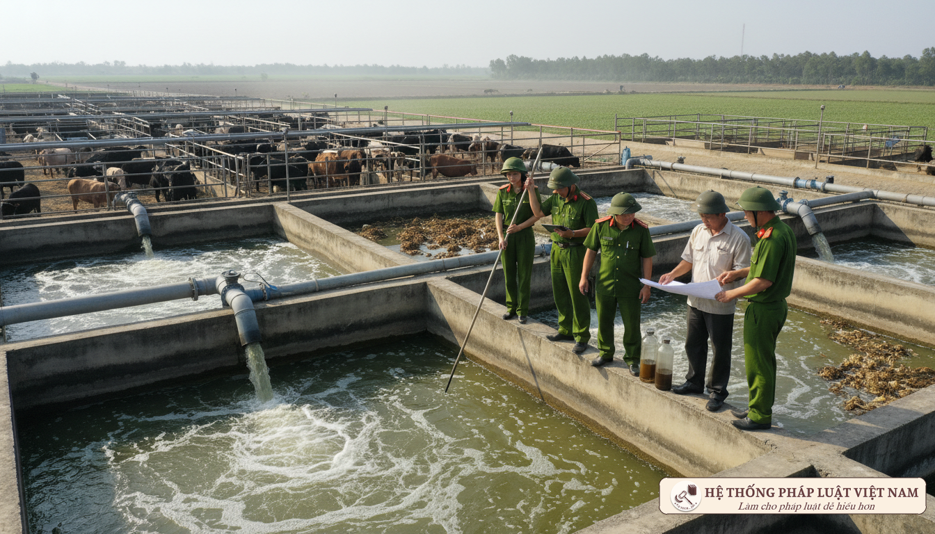 Kiểm tra môi trường chăn nuôi
