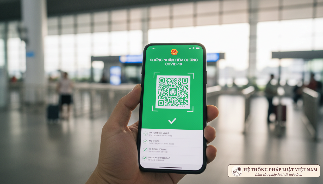 Sử dụng mã QR y tế khi di chuyển