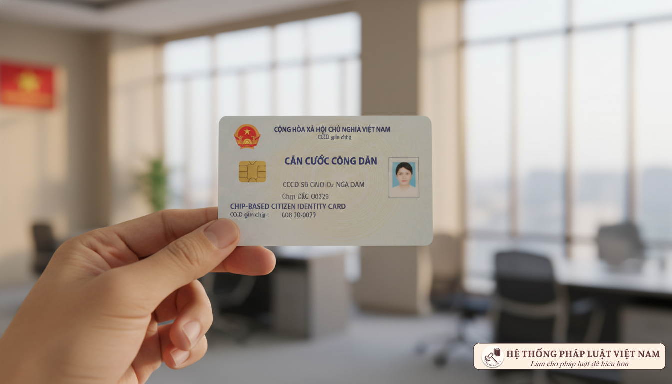 Thẻ Căn cước công dân gắn chip Việt Nam