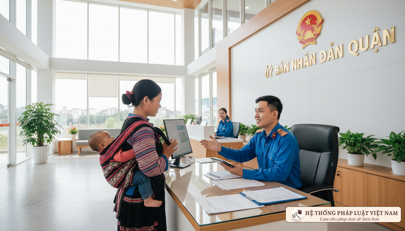 Hướng dẫn thủ tục hành chính tại UBND