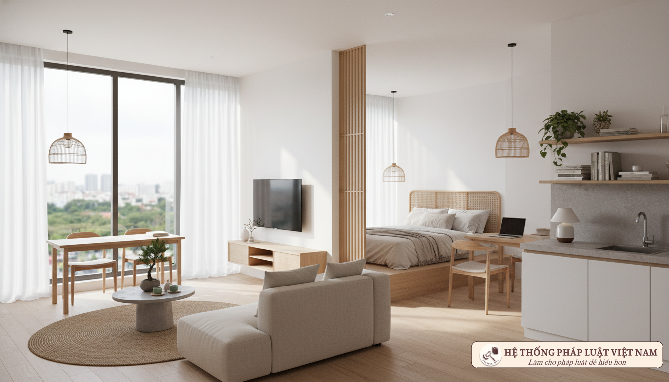 Thiết kế căn hộ chung cư hiện đại
