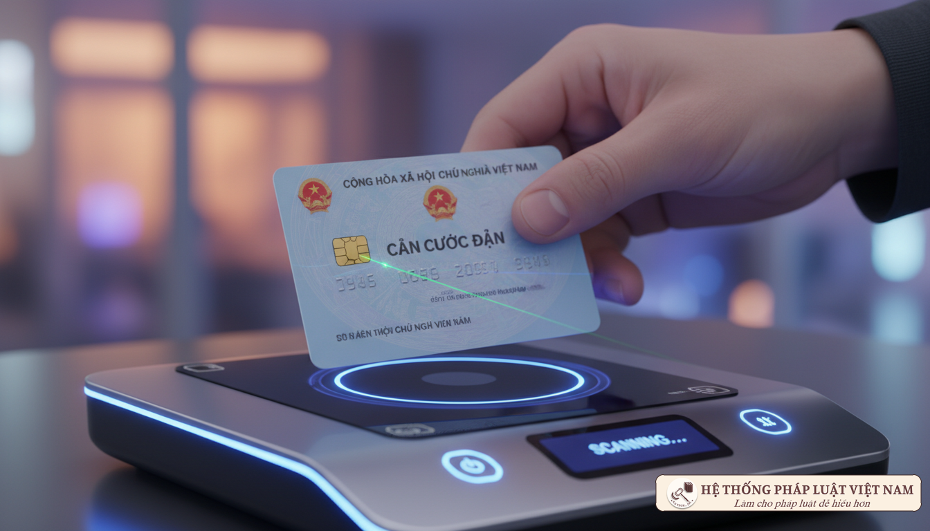 Căn cước công dân gắn chip điện tử
