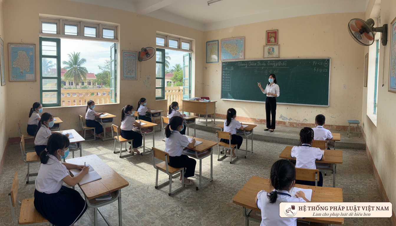 Lớp học an toàn trong mùa dịch 2021