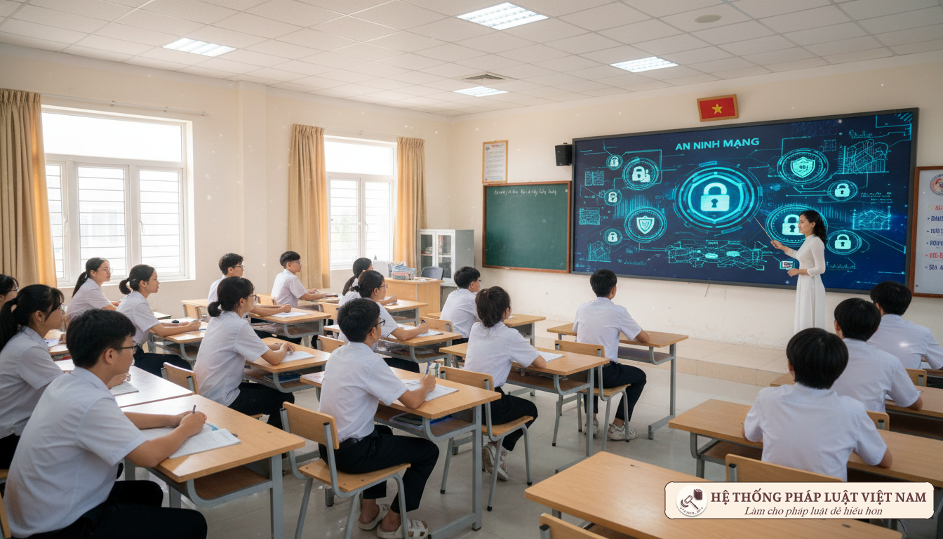 Học sinh lớp 10 chính thức học về An ninh mạng từ 11/01/2021: Bước ngoặt trong giáo dục quốc phòng thời đại số
