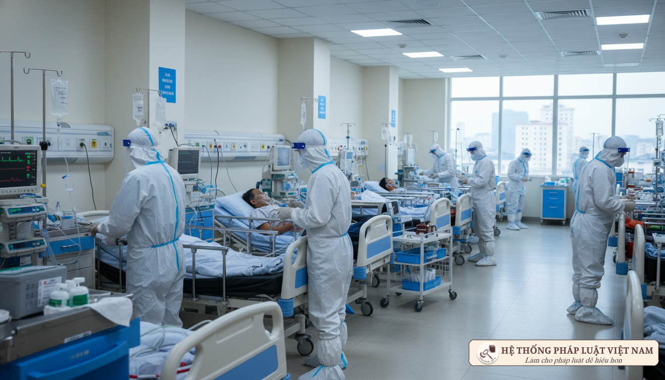 Điều trị bệnh nhân COVID-19 tại bệnh viện