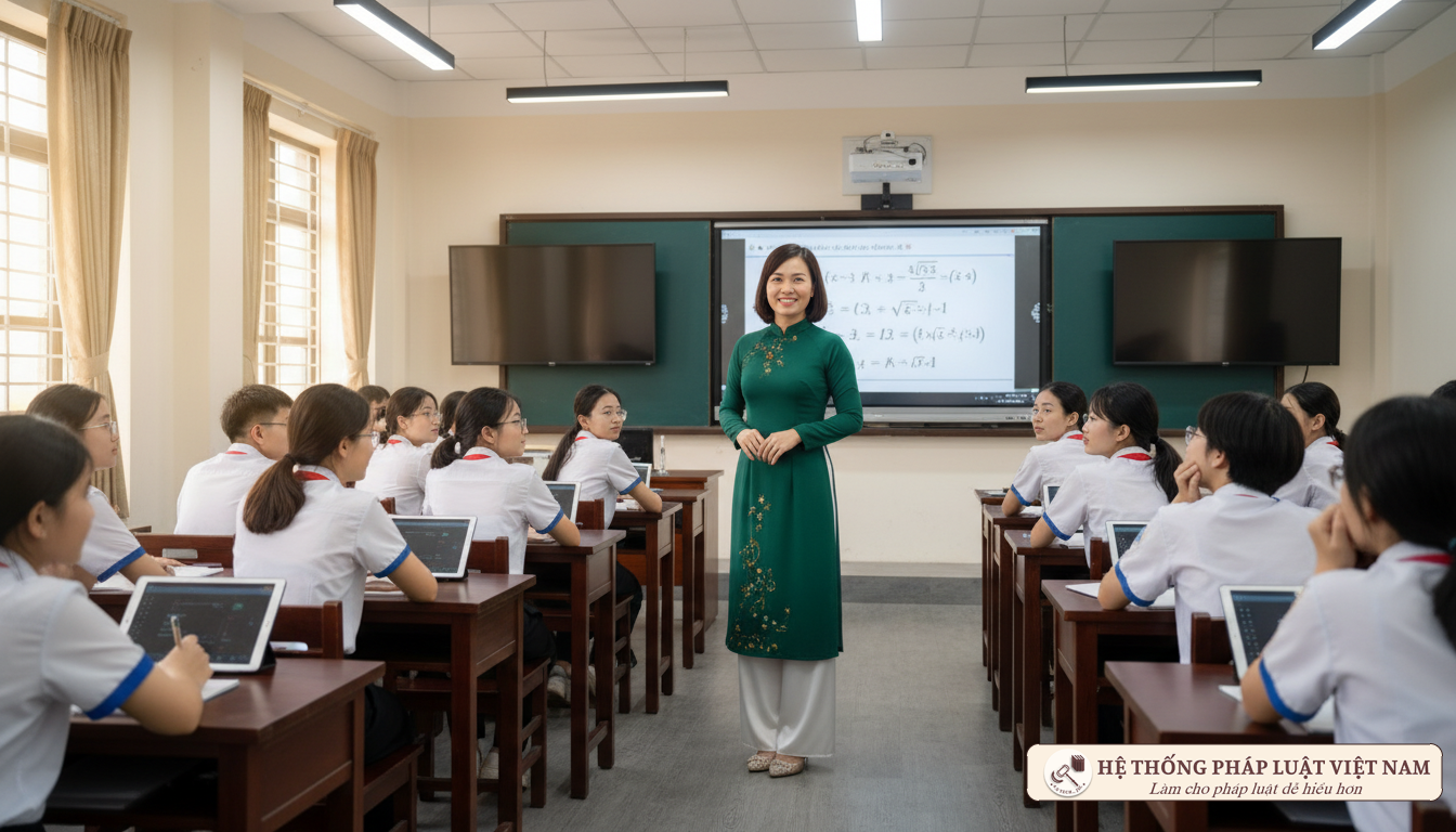 Lương giáo viên THCS tăng mạnh từ 20/3/2021: Chi tiết bảng lương và tiêu chuẩn chức danh mới nhất
