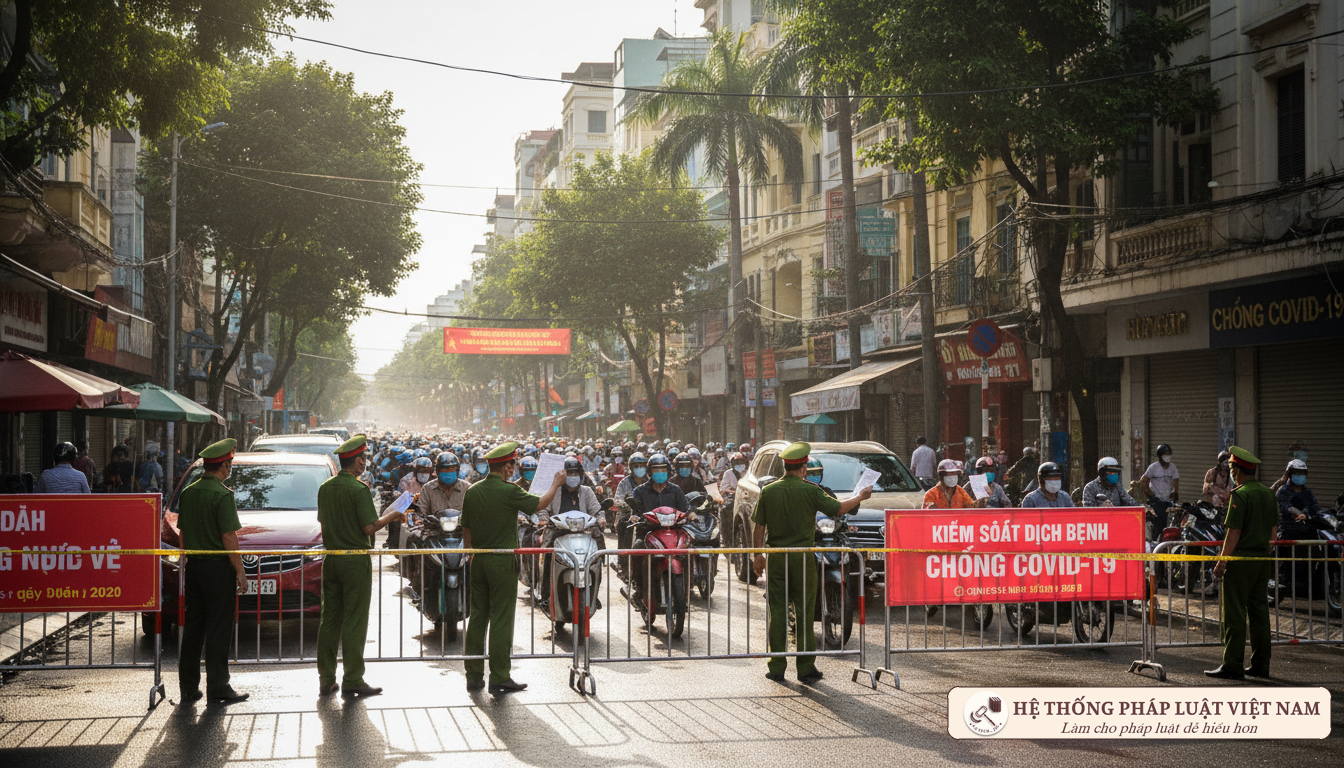 Hà Nội siết chặt &#039;Vùng đỏ&#039;: Hướng dẫn chi tiết quy trình cấp Giấy đi đường mới từ 06/9/2021 cho doanh nghiệp
