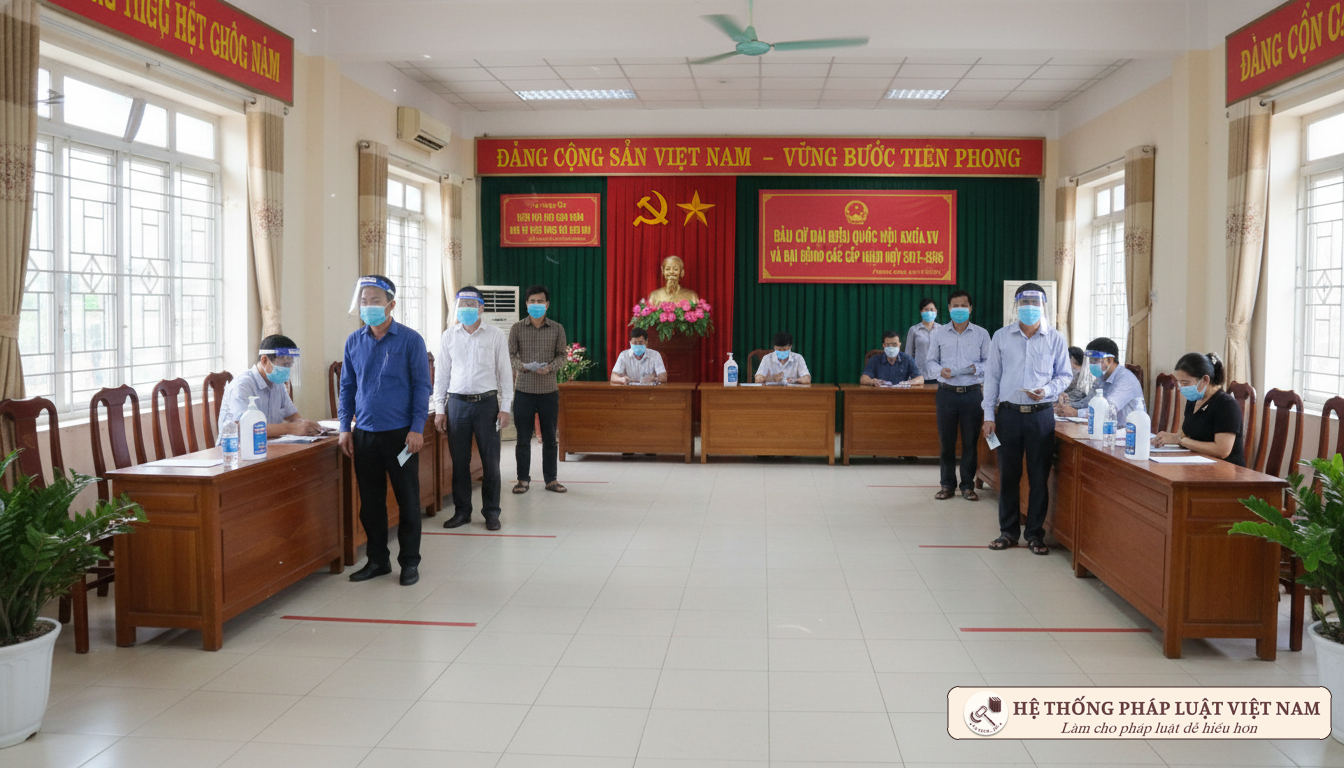 Bầu cử an toàn trong mùa dịch COVID-19 năm 2021
