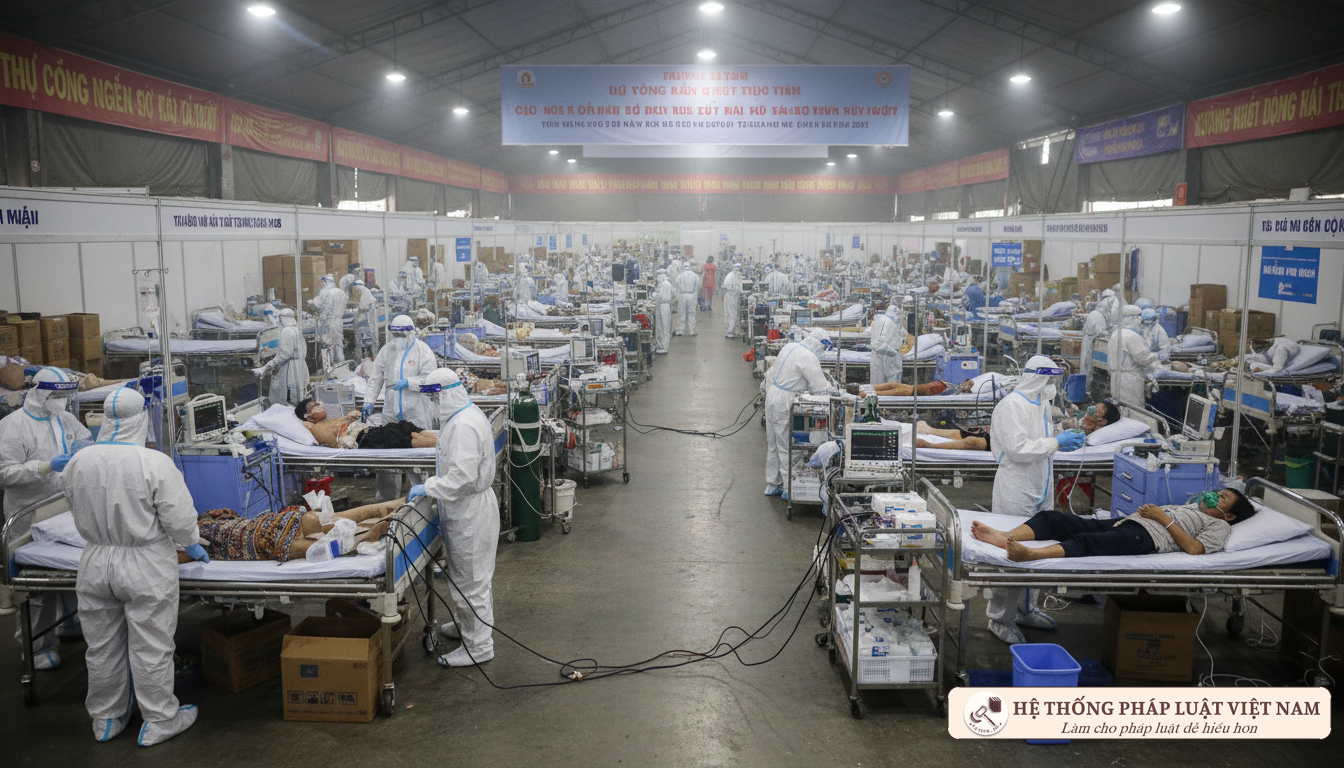 Bệnh viện dã chiến điều trị COVID-19 tại Việt Nam