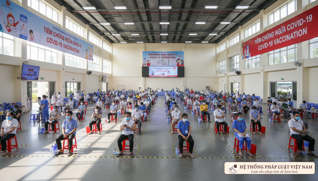 Tiêm chủng vaccine COVID-19 tại Việt Nam năm 2021
