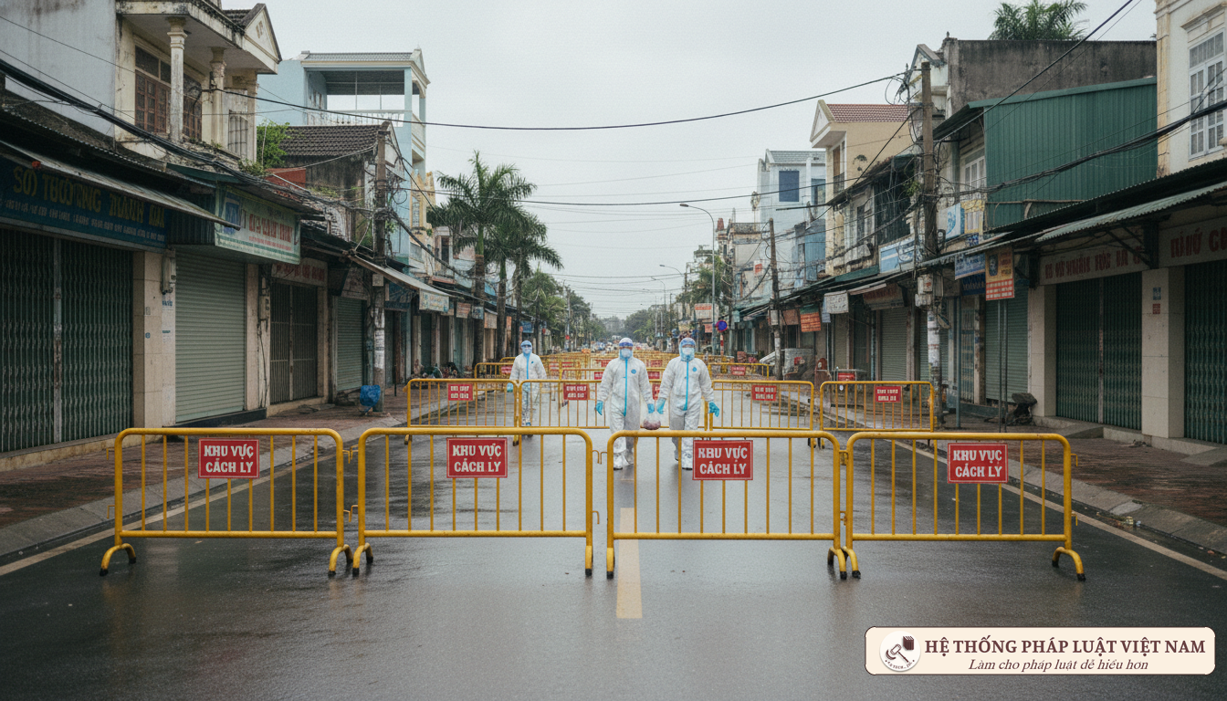 Khu vực cách ly y tế tại Bắc Giang năm 2021