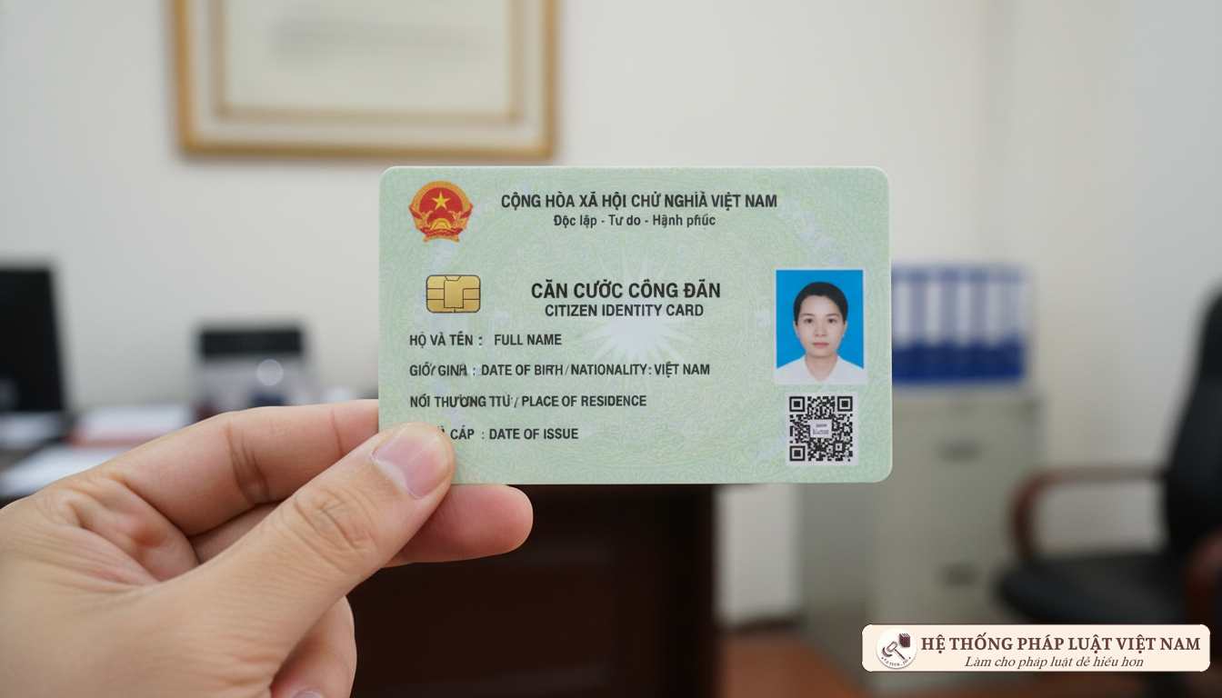 Thẻ Căn cước công dân gắn chip Việt Nam