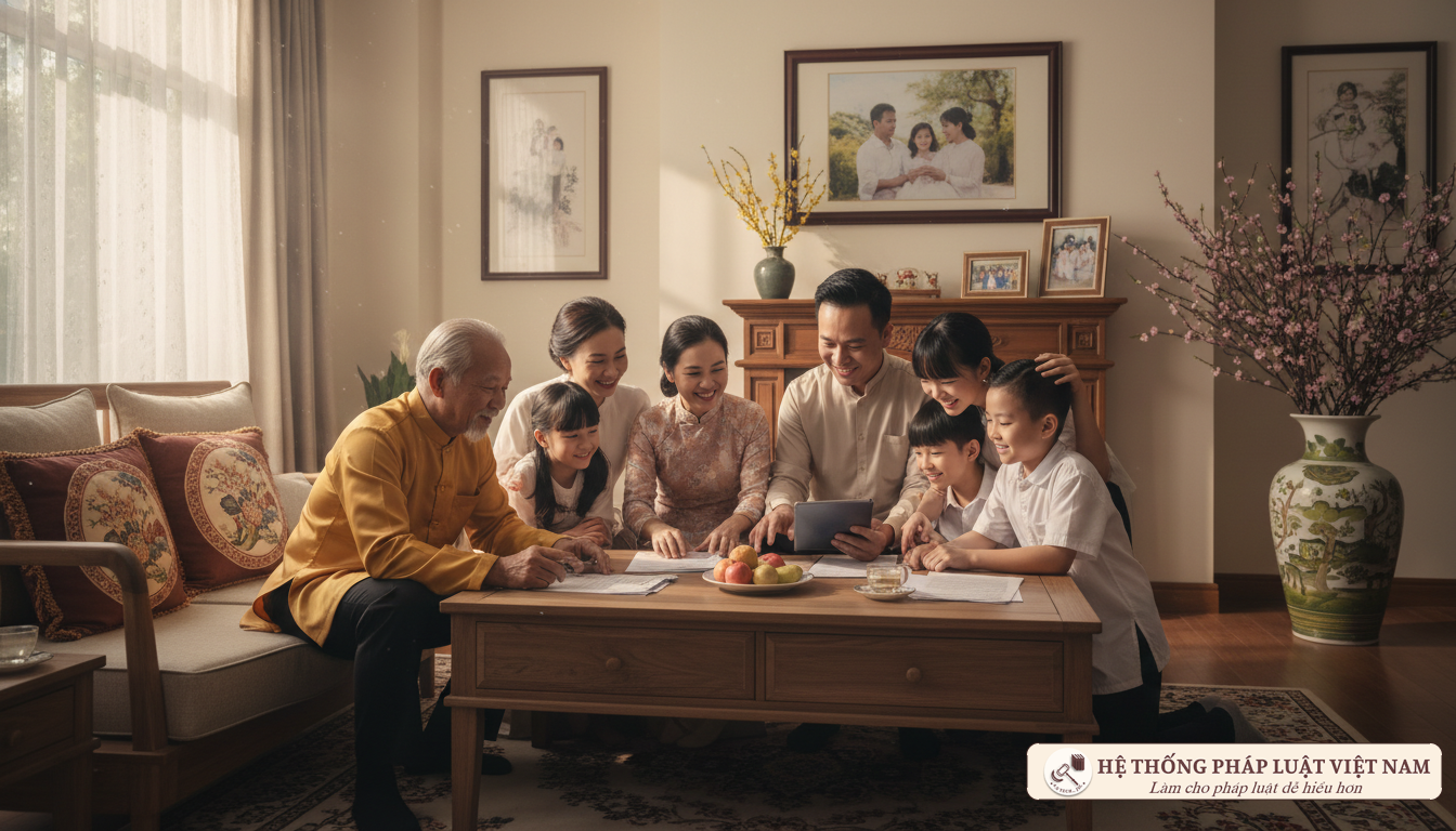 Gia đình Việt Nam tham gia bảo hiểm y tế