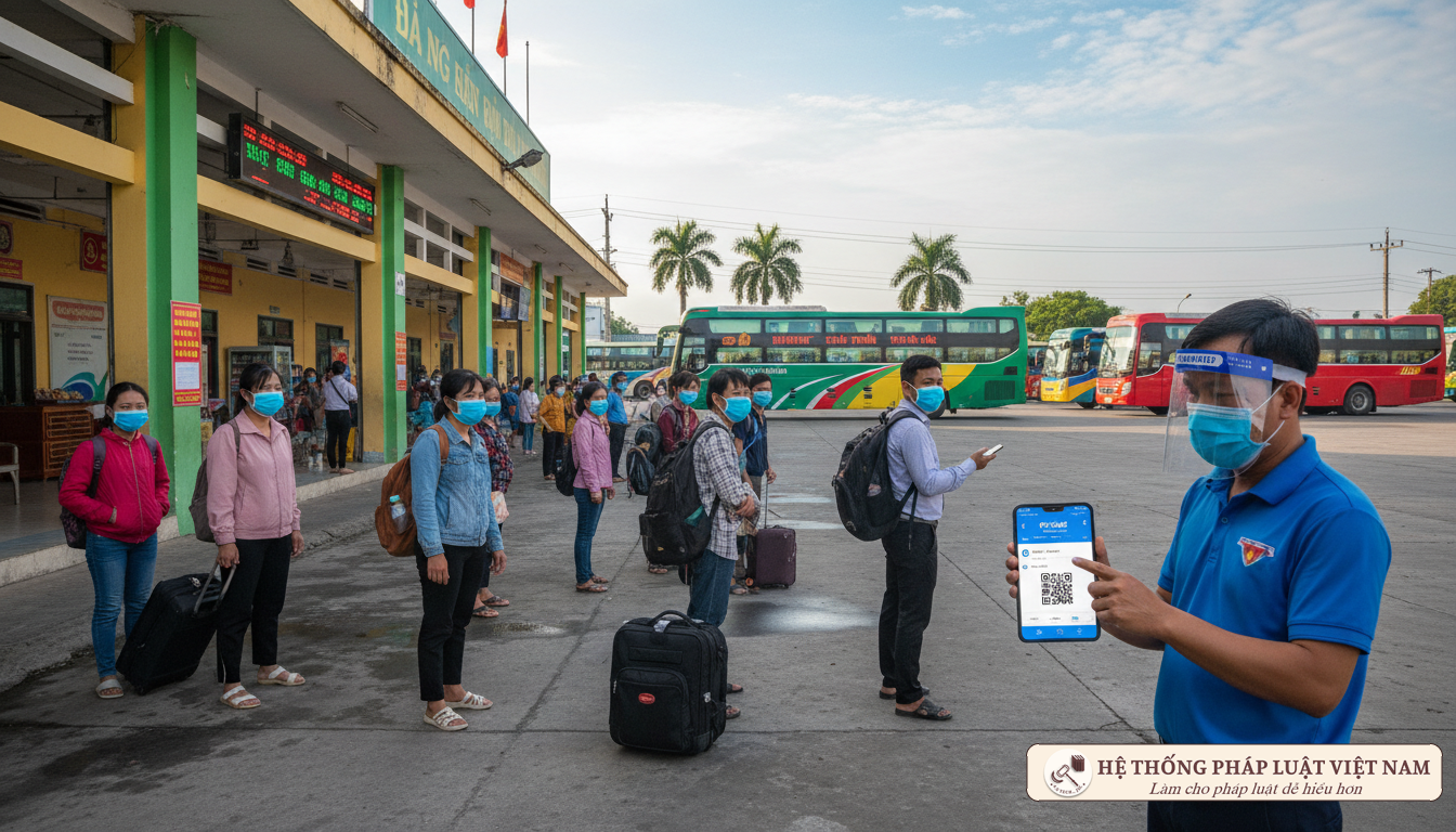 Quy định mới nhất về đi xe khách, taxi liên tỉnh từ 13/10/2021: Những điều kiện bắt buộc hành khách cần biết
