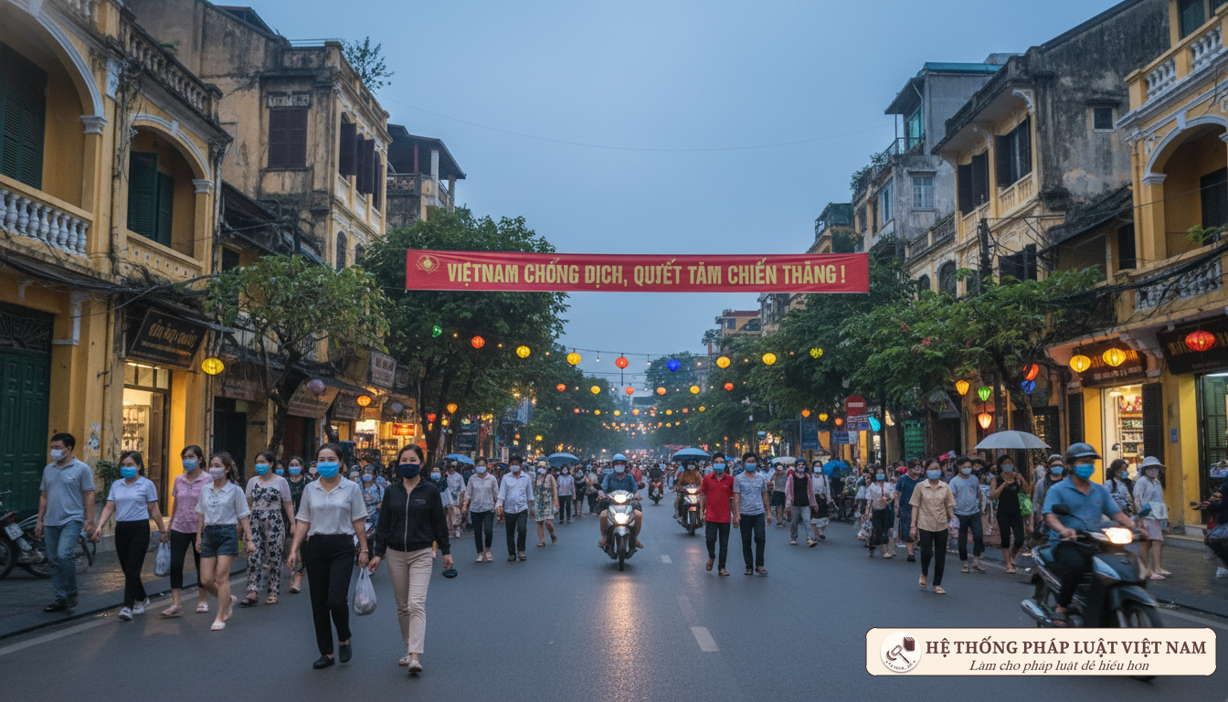 Hà Nội nới lỏng giãn cách xã hội tháng 9 năm 2021