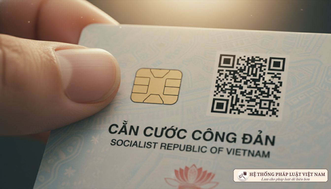 Mã QR và chip trên thẻ CCCD